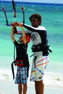 Kiteboard-lesson-201x300 Kiteboarding - Experience it in a Lone Star State of Texas