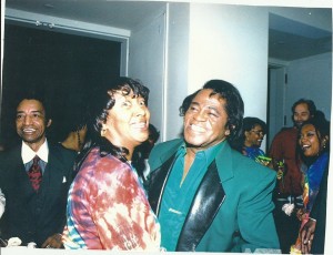 Bev-Flowers-James-brown-300x230 Beverly Flowers - Rock & Roll Hall of Fame & Museum Associate and Vocalist